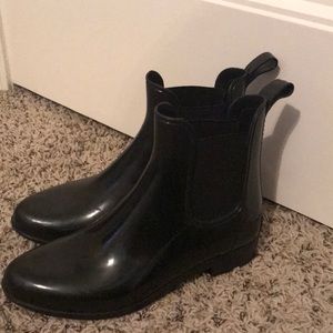 J. Crew ankle rain boots